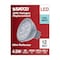 Satco 4.5 Watt MR16 LED - Silver Finish - 4000K - GU5.3 Base - 360 Lumens - 12 Volt - Hologen S11394 - alternate 4